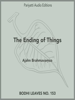 cover image of The Ending of Things